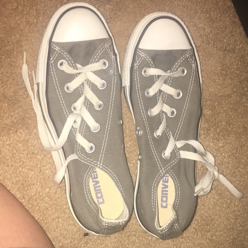 Grey shoes